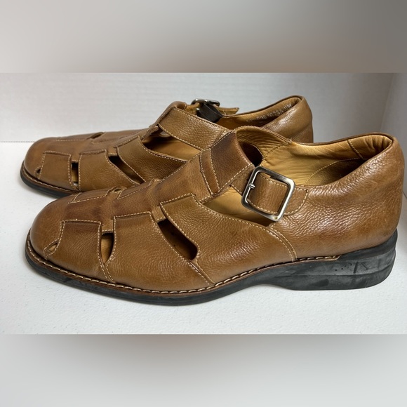 Johnston & Murphy Fisherman Sandals Loafers, 11M - Picture 2 of 9